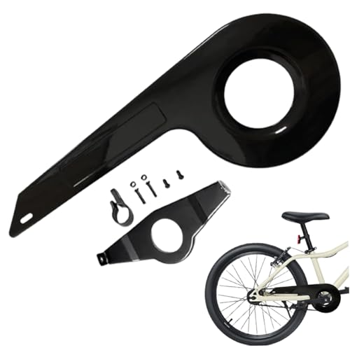 CAKEEYUM - CAKEEYUM Protège-chaîne de vélo adapté pour 32-36 Dents Protection de chaîne vélo Universelle pour Enfants Housse Robuste pour Accessoires NoirProtection Protectio
