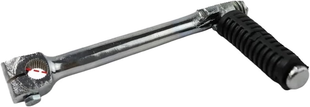 LYNNCHI Motorcycle 13mm Mounting Hole Starting Lever Kick Start Starter Levers 125cc 200cc 250cc Engine Pit Bike Parts(171mm)