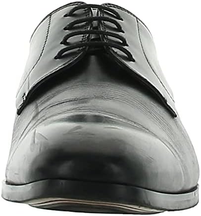 Steve Madden Men's Parsens Oxford, Black Leather, 10.5 | Image 2