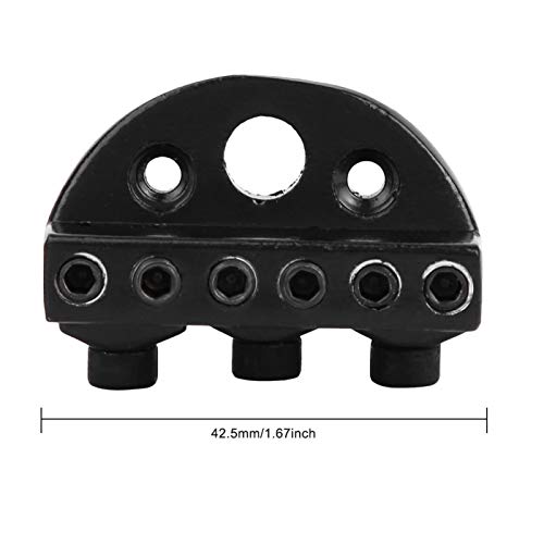 Professional Guitar String Locking Nut Zinc Alloy Locking Nut for Headless Electric Guitar Replacement Accessories, Play - Image 3