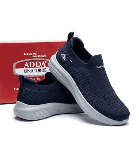 Image of Adda (Label Men's Sports Shoes with Memory Foam Cushioned Insole|Running Walking Gym Training Jogging Athletics|Comfortable & Stylish|Casual & Lightweight|Slipon Sneaker Gent's & Boy's...