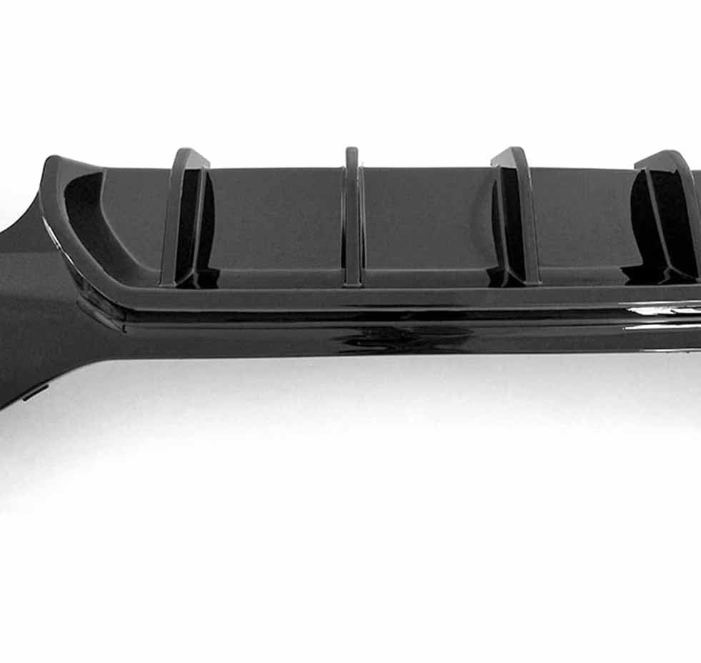 Auto Diffusore Paraurti Posteriore per B-MW 1 Series F20 2015-2020, ABS Paraurti Posteriore Diffusore Labbro Inferiore Spoiler Splitter Copertura Kit Corpo