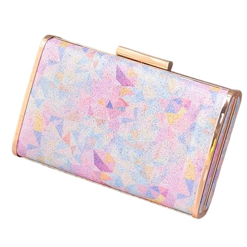 Sac de soirée pour mariée anti-rayures et pochette arc-en-ciel ergonomique