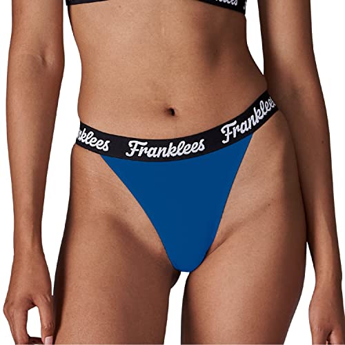 Tanga Bleu Nuit Sous-Vêtement Style Bikini Femme Slip Échancré