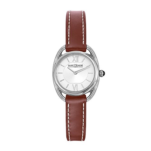 Saint Honoré Femme Analogique Quartz Montre avec Bracelet en Cuir 7210261AIN-BR