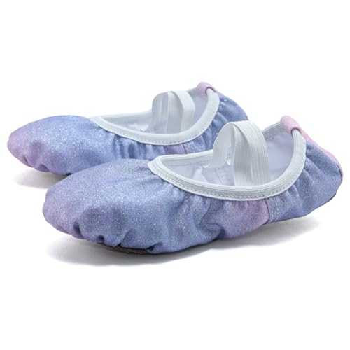MSMAX Ballet Shoes Wedding Party Dance Flats for Girls (Toddler/Little Kid/Big Kid)4