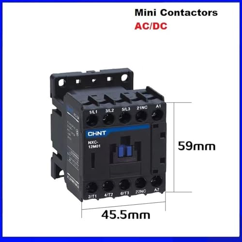 Mini contacteur NXC-06M10 basse consommation 6A 24V pour automatisme compact - 2
