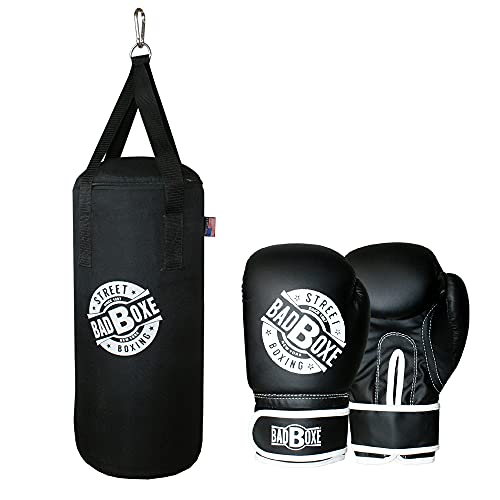 Kids Punching Bag Set With Free Boxing Gloves For Training & Every Day Workout (Black/Unfilled, 2.5Ft) #TOP2