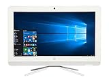 HP 20 All-In-One AIO Desktop Computer (19.5 Inch HD+ LED, AMD Quad-Core 1.8GHz CPU, 4GB DDR3 Memory, 1TB HDD, DVD RW, USB3.0, Wifi, Bluetooth, Windows 10, White (Certified Refurbished)