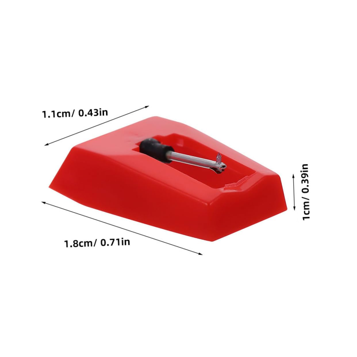 HEMOTON 5 Set Di Stilo Di Ricambio Per Giradischi in Vinile Universale Adatto Per Aghi Per Giradischi Registrazione Del Suono Stabile 6 Pezzi*5