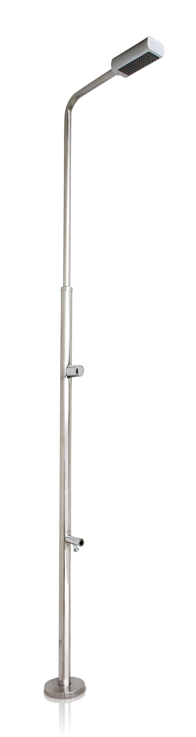 Gre DAI43F - Doccia da esterno per piscine. Doccia da giardino in acciaio inox.