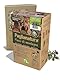 Paglianatura Mountain Natural Heu Dispenser 600gr + Alfalfa | Heuhalter für Kaninchen, Nagetiere und Kleintiere| Praktisch und hygienisch