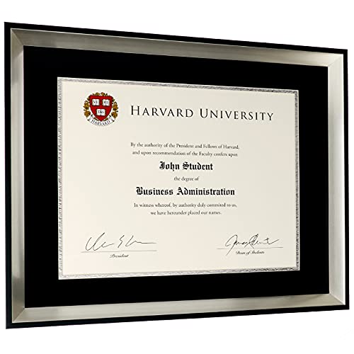 Excello Global Products EGP-HD-0333 Modern Photo Document Frame: 8.5X11 thumb #1