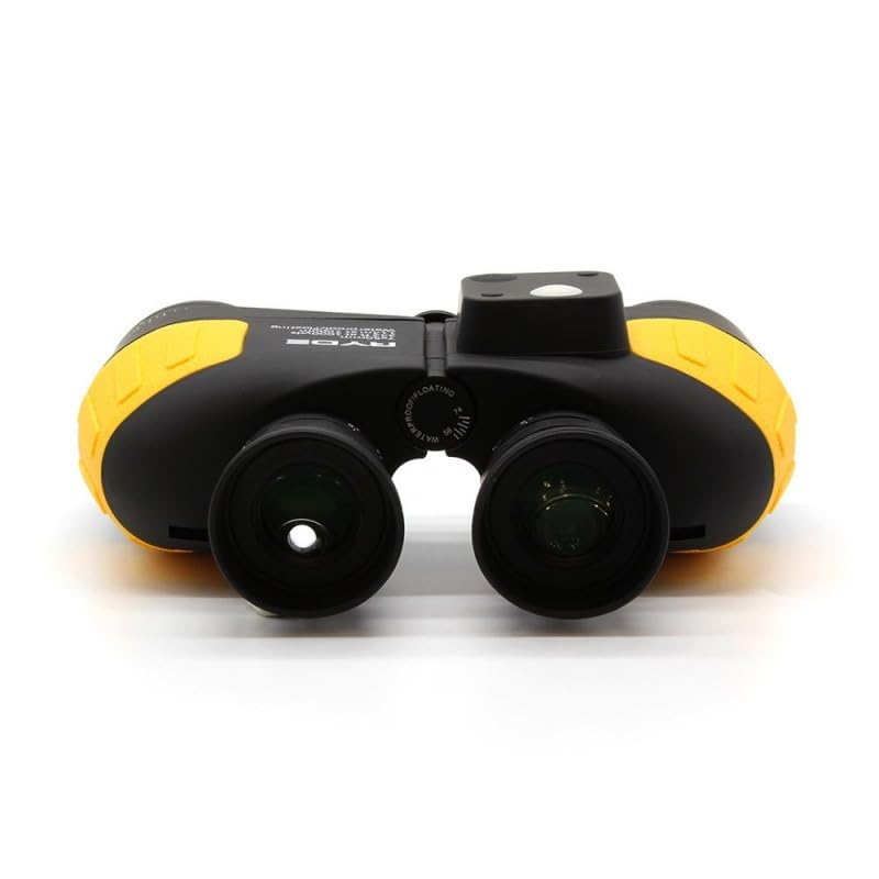 Jumelles Marines IRISCO 7x50 avec Compas rétroéclairé – Flottantes, étanches IPX7 – Vision Claire Multicouche – Prismes BaK4 – Idéales pour Navigation, Voile, Observation et activités extérieures