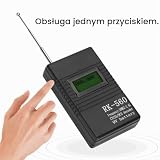 Przenośny Ręczny Licznik Częstotliwości, Dokładny Miernik Częstotliwości RK560 50 Mhz-2.4 Ghz, Przenośny Ręczny Tester Częstotliwości Radiowej, z Anteną