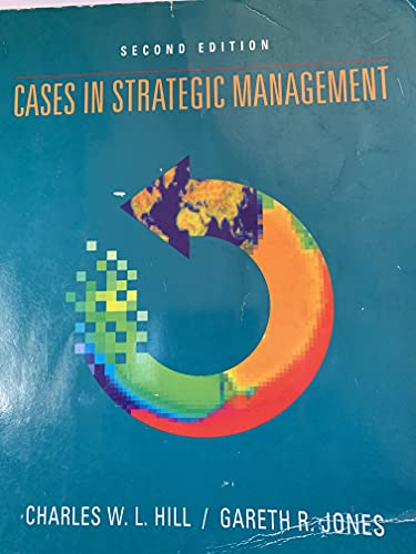 Cases in Strategic Management 0395719968 Book Cover