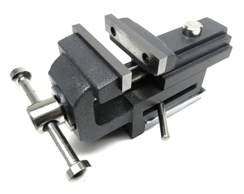 Precision All Steel Watchmakers Vise, Smooth Parallel Jaws, Small Bench Tool