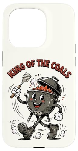 King of the Coals ���g�� ���� BBQ �P�g�� �O���� �O���� �X�}�z�P�[�X iPhone 15 Pro �p