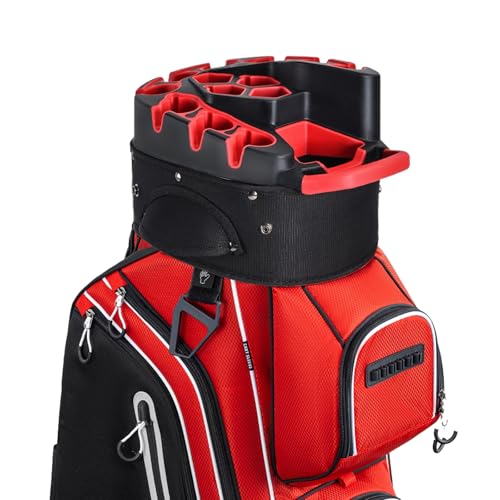 14-Way Golf Cart Bag Pro with Full Length Divider Top, Golf Bag f...