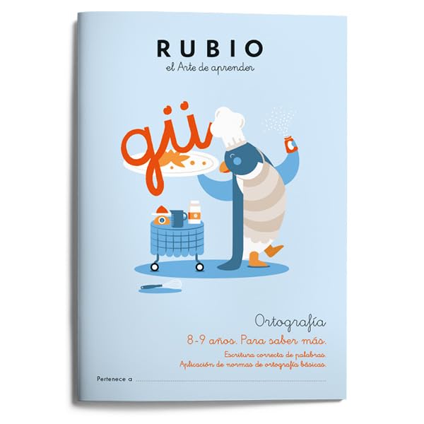 4 Ortografía RUBIO 8-9 años. Para saber más