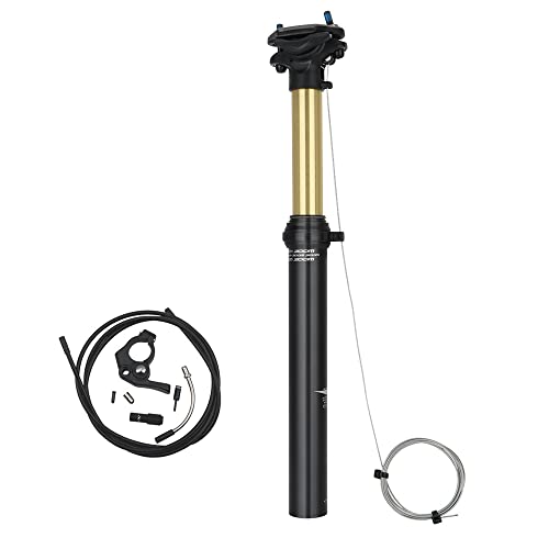 30.9mm/31.6mm Dropper Post 410mm Length 100mm Travel Remote External Cable Routing