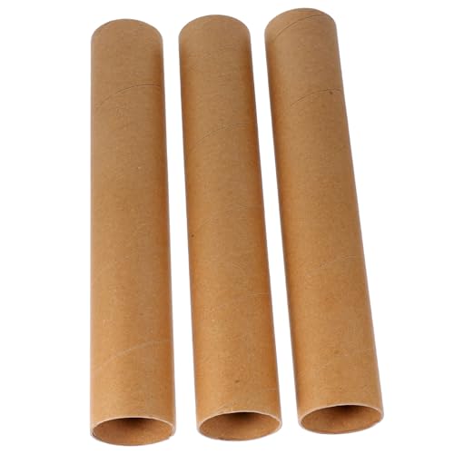 ERINGOGO Round Paper Tubes for Crafts 3pcs DIY Paper Tube DIY Art Projects for Teens Boys and Girls