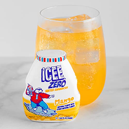 Icee Zero Calorie Cherry, Blue Raspberry, Orange And Mango Liquid Water Enhancer Drink Mix, Natural Flavor Drops, Sugar Free thumb #8