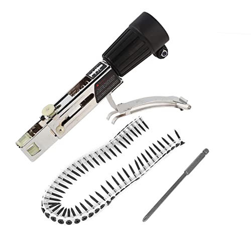 Juego De Conectores De Cadena De Taladro Eléctrico Profesional Para Pistolas De Clavos Automáticas En Carpintería 3 Piezas Con Cadena Metálica