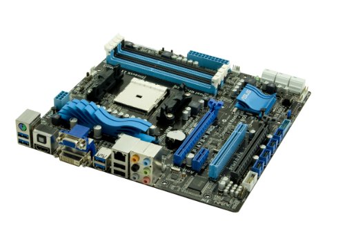 ASUS F1A75-M PRO/CSM FM1 Socket A75 SATA 6Gb/s and USB 3.0 mATX AMD A75 FCH Micro ATX DDR3 1800 AMD –FM1 Motherboard