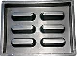 Schalungsform Gießform für Rasensteine 8 cm stark - diese robuste Kunststoff Form ist wieder verwendbar - Nr. 295