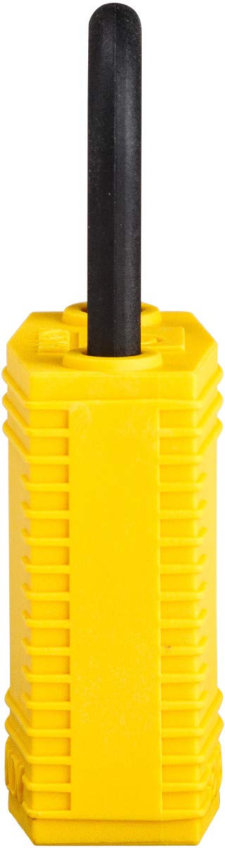 SafeKey Compact Padlock, 33mm x 67mm x 19mm, Yellow - Image 3
