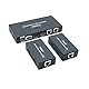 PW-HT226P2（POC） 1X2 Port HDMI Splitter Extender/Verteiler Ultra HD 1080P Ohne Verzögerung 165ft(50m) über CAT5/5e/6/7 Kable Unterstüt