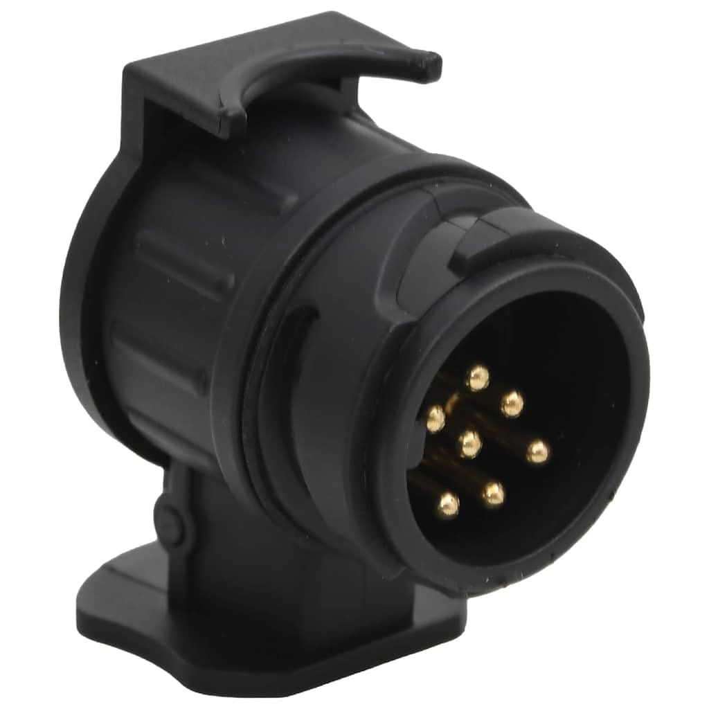 Zestaw 2 lamp tylnych LED z magnesem, oświetlenie przyczepy 12 V, kabel 9 m, wtyczka 7-biegunowa i adapter 7 do 13