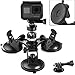 Produktbild Homeet Super Auto Saugnapfhalterung Kamera Saugnapf Stativ Action Kamera Saugnapf 1/4'' Kugelkopf 360 Grad Drehende für Kamera Camcorder Saugnapfhalter