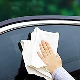 【Fuerte absorción de agua】 La estructura de poros dérmicos, fuerte absorción de agua, no deja marcas de agua al frotar el automóvil.
