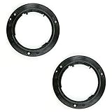 Dromirow (2pcs) 18-55mm Lens Bayonet Mount Ring Compatible with Nikon Auto Focus-S DX 18-55 18-105 18-135 55-200mmVR Lens Bayonet Part