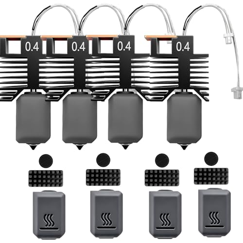 Kit de fusor Snapmaker U1 para evitar atascos con bloque cerámico de 24V