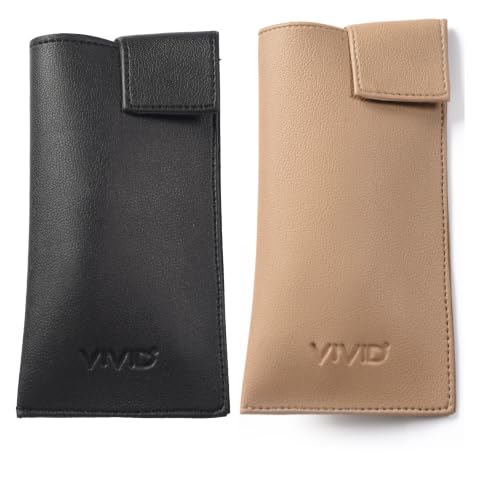 Image of VIVID Unisex Specs Valcro Eyewear Dabbi Artificial Leather Soft Case Cover