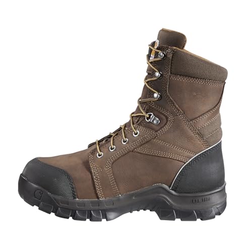 Carhartt Men's Rugged Flex Waterproof Met Guard 8" Composite Toe Work Boot3