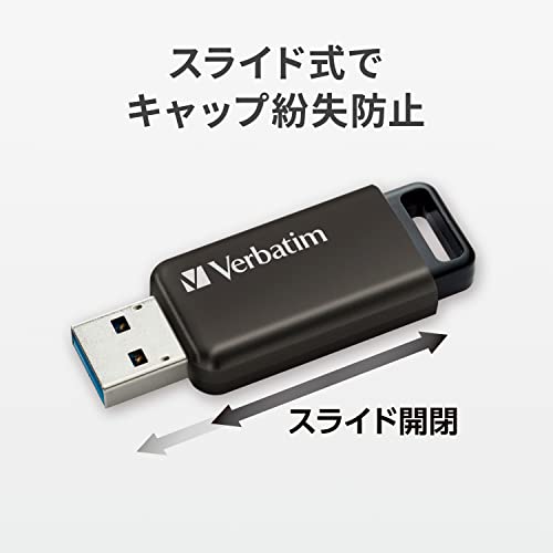 バーベイタム USBメモリ 128GB USBSLM128GZV1