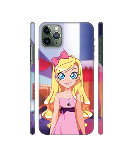 Image of Amazon Brand - Solimo Designer Small Princess Vector 3D Printed Hard Back Case Mobile Cover for Apple iPhone 11 Pro Max