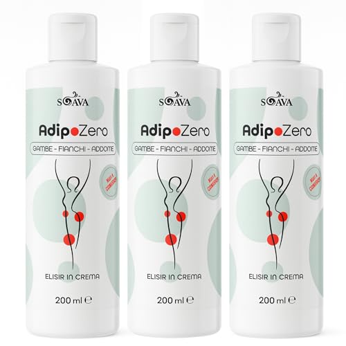 AdipoZero Fettlösungscreme, 600 ml, fettlösend, straffend und straffend, Behandlung gegen Cellulite und Dehnungsstreifen (mittel) AdipoZero Fettlösungscreme, 600 ml, fettlösend, straffend und straffend, Behandlung gegen Cellulite und Dehnungsstreifen (mittel)