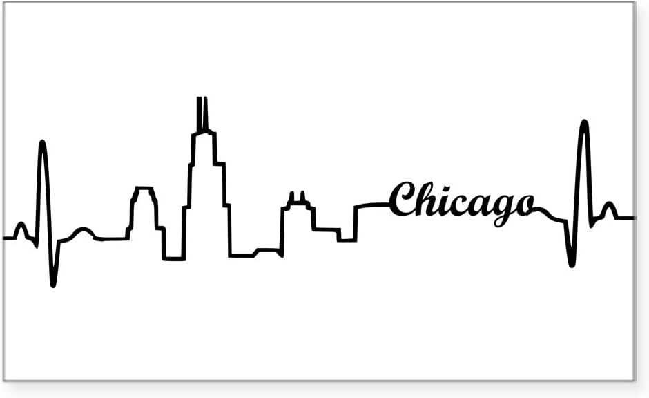 Amazon Com Cafepress Chicago Heartbeat Letters Sticker Rectangle Bumper Sticker Car Decal Amazon Com Cafepress Chicago Heartbeat Letters Sticker Rectangle Bumper Sticker Car Decal