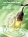 addlon 48 FT Outdoor String Lights Commercial Grade Weatherproof Strand, 18 Edison Vintage Bulbs, 15 Hanging Sockets (3 Spare Bulbs), ETL Listed Heavy-Duty Decorative Christmas Lights for Patio Garden