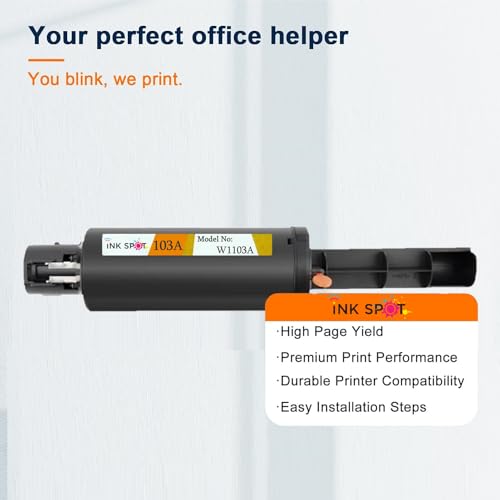 Image of 103A Neverstop Laser Compatible Toner Cartridge Reload Kit for HP Neverstop Laser 1000a, Neverstop Laser 1000w, Neverstop Laser MFP 1200a, Neverstop Laser MFP 1200w Printer (TN-103A 1PIC)