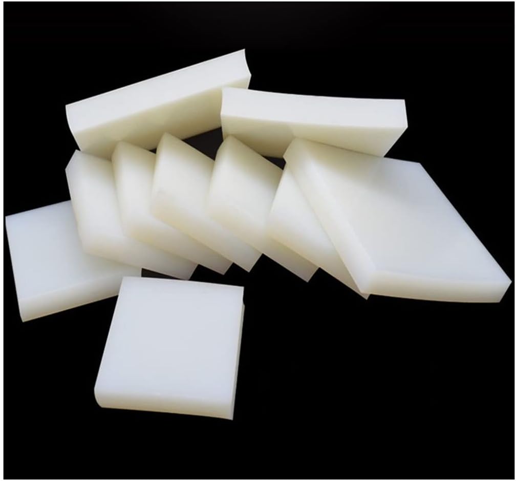 Hardware Silicon Sheet Sealing Gasket Pad Multiple Sizes L/W 50-300mm Thickness 5-20mm 1pc(200x200x10mm)(200x200x10mm)