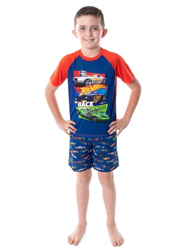 INTIMO Hot Wheels Cars Boy's Pajamas Race Team Short...