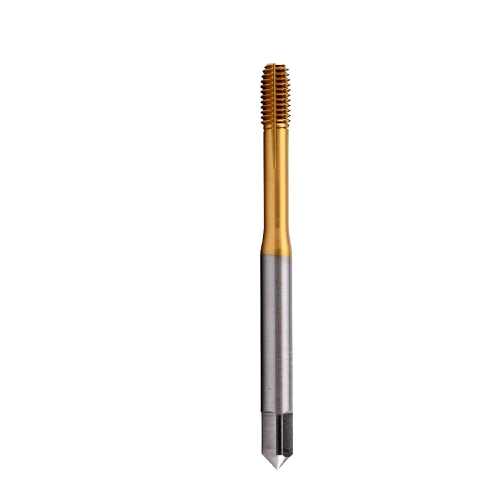 Zngdaynr Tin-Nrt 1Pc Hsse-Pm Din Standard Spiral Fluted Tap Forming Roll Pointed M3 M4 M5 M6-M14 M16 M18 M20 Machine Screw Thread Taps(,M3x0.5)