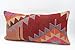 Kilimwarehouse Turkish Kilim Pillow Cover 12x24 Handmade Oriental Eclectic Accent Throw Bolster Art Deco Modern Decorative Vintage Ethnic Cushion Rustic Farmhouse