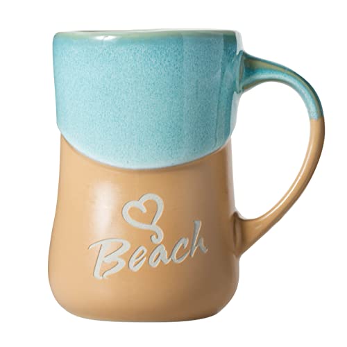 Mug Stoneware Cape Shore 16 oz Beach miniatura 1